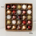 thumbnail image 3 of 25 piezas de adornos de bolas de Navidad, bolas de cristal, decoración para el árbol de Navidad del hogar, 3 of 5