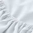 thumbnail image 4 of Bare Home White Microfiber Sheet Set, Wrinkle Resistant, Deep Pocket, Split Queen, 4 of 6