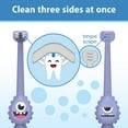 thumbnail image 2 of miduoduo-™ ToothScrubber™ Toddler Toothbrush, BPA Free, Ages 1-4, Monster Design, 2 of 4