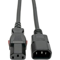 Tripp Lite Power Extension Cord Cable C14 to Locking C13 M/F 18 AWG 10A 6ft (P004-L06)