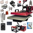 thumbnail image 1 of Combo 14 En 1 EV Technologies plancha sublimacion color roja., 1 of 8