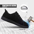 thumbnail image 7 of LARNMERN Steel Toe Shoes Men Hands Free Work Shoes Slip On Safety Toe Sneakers Lightweight Comfortable Walking, 7 of 7