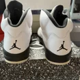 thumbnail image 5 of Ni - ke Ni - ke Air Jordan 5 Retro "White and Black" JordanⅤ Men's Sneakers New DD0587-110, 5 of 5