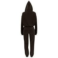 thumbnail image 4 of biudgviw 2 Piece Outfits for Women Soft Fleece Long Sleeve Sweatsuit Hoodies Sweatshirts Lounge Jogger Pants Warm Sets, 4 of 4