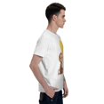 thumbnail image 4 of Cute Monkey Men's T-Shirt Cotton 100% Summer Tops Fashion Casual Cute Monkey Short Sleeves for Men Women Round Collar Top Tees, 4 of 6