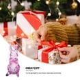 thumbnail image 2 of MasteelfCA Crystal Bunny Ornament Lovely Bunny Decoration Rabbit Decoration Home Ornament, 2 of 8