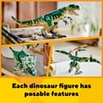 thumbnail image 6 of LEGO Creator 3 in 1 T-Rex Dinosaur Toy - Birthday Gift Idea for Boys & Girls - Option to Build T Rex, Triceratops & Pterodactyl - 31151, 6 of 9