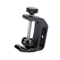thumbnail image 1 of C Clamp Desktop Mount Holder Stand, Metal Rubber Coated Tip Camera Clamp Mount  For Photography Lovers For Daily Use, 1 of 8