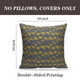 thumbnail image 2 of LALILO Throw Pillow Covers Color New Accent Beautiful Color Cushion Cover 18" x 18", 2 Pack, 2 of 6