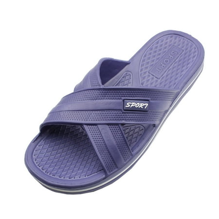 

LAVRA Womens Slides Open Toe Beach Slip On Sandals