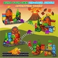thumbnail image 3 of Azulejos magnéticos con forma de dinosaurio Magnetopia Dinosaur World, 44 unidades, 3 a 9 unidades, 3 of 7