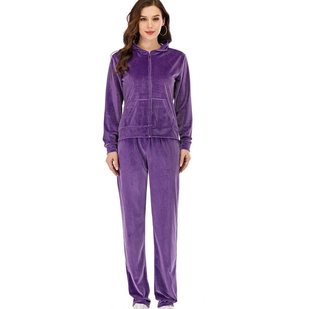 plus size velour sweatsuit