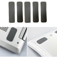 thumbnail image 2 of Replacement Silicone Laptop Foot Pad Oval Mats Protectors for Keyboards Models AntiSlip Rubber Strips, 2 of 5
