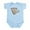 Sky Blue, variant on CafePress - Koala Bear Infant Bodysuit - Baby Light Bodysuit, Size Newborn - 24 Months