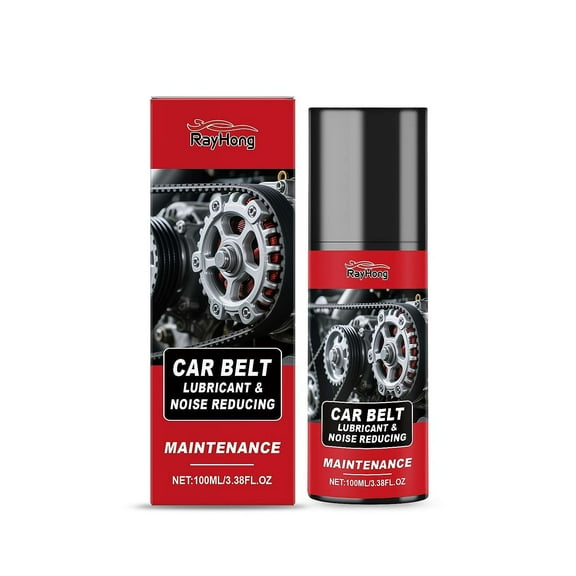 Car Belt Noise Reduction Spray, Engine Belt Lubricant Maintenance Solution, Prevents Squeaks Extends Belt Life