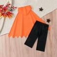 thumbnail image 7 of XIYON Boy Halloween Outfit Boys Cute Hooded Cape and Black Pant Set Funny Outfit for Kids Holiday Party, 7 of 7