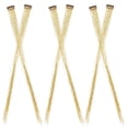 thumbnail image 1 of 6pcs Tinsel Tinsel Extensions Kit Tinsel Fairy Hairlip en extensiones de cabello con brillo, 1 of 8