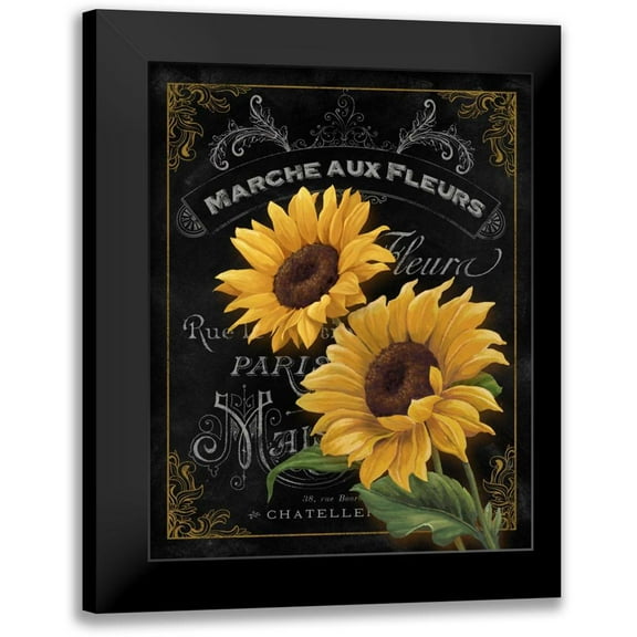 White, Abby 12x14 Black Modern Framed Museum Art Print Titled - Small Botanical Collection II