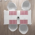 thumbnail image 3 of Ambesonne Anime Place Mats Set of 4, Kawaii Faces Fun Pattern, Standard Size, Pale Pink White, 3 of 4