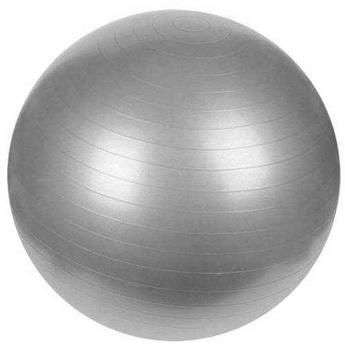 grey yoga ball