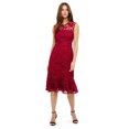 thumbnail image 1 of Phase Eight Women's Sabby Lace Sleeveless Dress In Magenta Size 12US fits bigger, 1 of 1