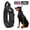 Black, variant on WAAYEE Tactical Air tag Dog Collar - Heavy Duty, Adjustable Collar Compatible with Air tag, with Control Handle for Medium/Large Dogs(Airtag Not Included)
