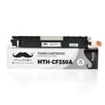 thumbnail image 1 of Moustache Compatible HP 130A CF350A Black Toner Cartridge for HP Color LaserJet Pro MFP M176n Color LaserJet Pro MFP M177fw, 1 of 3