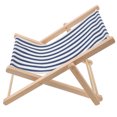 thumbnail image 4 of Artificial Beach Chair Model Landscape Wooden Beach Chair Mediterranean Style Decor, 4 of 4
