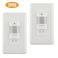 thumbnail image 1 of 2/1Pcs PIR Motion Sensor Light Switch Wall Switch for Indoor Use – Vacancy & Occupancy Sensor Modes, Auto On/Off Wall Light Lamp Switch, White, 1 of 7