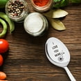 thumbnail image 3 of 1Pc Stainless Steel Coffee Spoon Dessert Spoon Engraved Spoon Valentine\‘S Day Personalized Gift Couple Spoon, 3 of 4