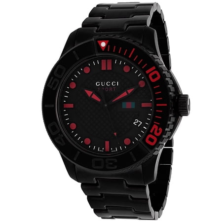 Gucci Men's City 200 Series Quartz Analog 44mm Watch YA126230