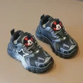 thumbnail image 3 of Espadrilles Enfants Mickey mouse Printemps Automne Garçons Chaussures Papa Boutons Pivotants Fille Chaussures Décontractées Semelle Souple Bébé Disney Chaussures Tout-Petits, 3 of 5