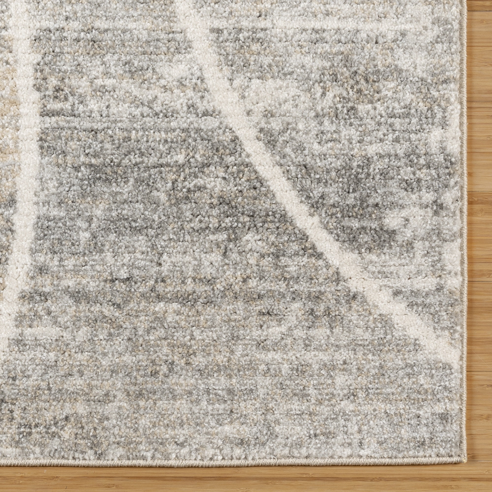 Gertmenian Winsor Tondo Modern Geometric Blue Area Rug, 2x8