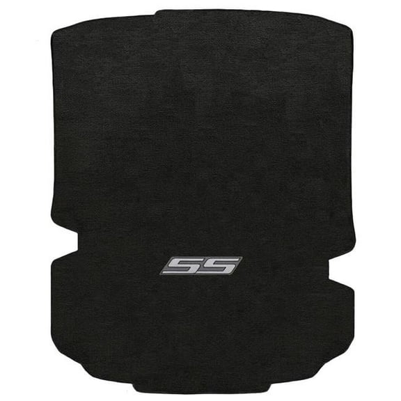 Lloyd Mats 620195 2016-On Coupe Trunk Ebony Velourtex Camaro Plus SS Silver Logo Mats