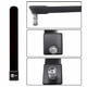 thumbnail image 4 of Auriculares Universales De Conducción Ósea Auriculares Inalámbricos Bluetooth Auriculares Estéreo Deportivos (Oro) Advancent EL009985-00, 4 of 6