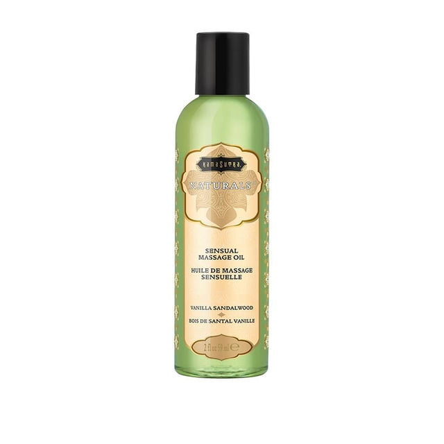 Aceite de masaje Naturals - Sándalo de vainilla - 2 Fl Oz (59 ml)