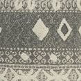 thumbnail image 4 of LR Home Geometric Rustic Tufted Throw Pillow, 20 in. Square, Gray, Count per Pack 1, 4 of 4