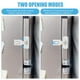thumbnail image 5 of 2 cerraduras autoadhesivas para puerta de refrigerador, a prueba de bebés, para muebles, congelador, refrigerador, a prueba de bebés., 5 of 7
