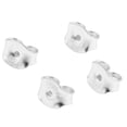 thumbnail image 2 of Respaldos de Almohadillas Traseras de Seguridad para Los Oídos Perfecl 8 Unids Plata, 2 of 8