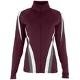 thumbnail image 2 of Holloway Sportswear S Womens Aerial Jacket Maroon/Graphite/White 229772, 2 of 4