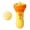 Orange, variant on Carlikeit Interactive Cat Toy Set with One-Button Ball Launcher, Moving Feather, Hanging Kicker and Scratching Surface, Orange