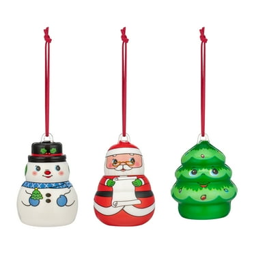Mr. Christmas Musical Ornaments, Set of 3, 3-Inch