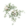 thumbnail image 2 of 2x Arco de boda con flores para de puerta, hojas , guirnalda floral artificial, decoración para fondo, , vegetación, recepción, 2 of 7
