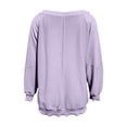 thumbnail image 5 of Zysthvn Sweatshirt Women Pullover Casual Loose Fit Winter Long Sleeve Solid Sweatshirts for Women Comfy Crewneck Tops, 5 of 6
