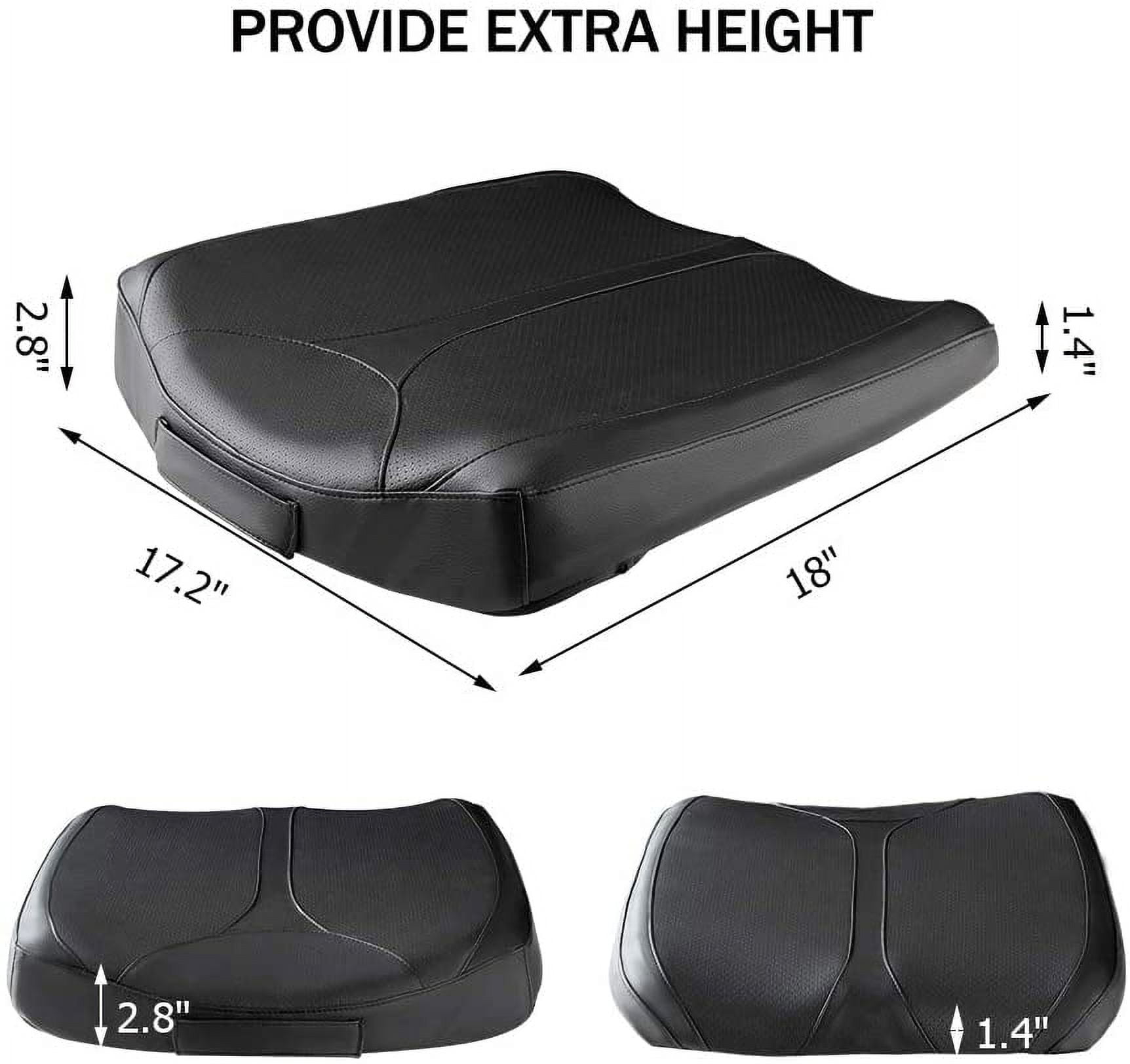 WAASHOP Driver Seat Cushion, Memory Foam Car Seat Cushion for Short  People Heightening Seat Pad for Cars Front Seats Office  Chair/Wheelchair/Truck Ergonomic Cushions : Everything Else