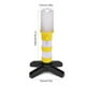 thumbnail image 4 of Linterna potente Greeniant con estuche de almacenamiento luz estroboscópica de seguridad impermeable color Amarillo, 4 of 6