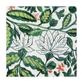thumbnail image 4 of HAOXIT Meadow Green Fall , Handblock Print Square Table Cover for Kitchen Dining Linen I Parties, Weddings, , Table Cloth Decor 46*46, 4 of 8