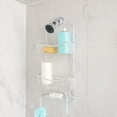 thumbnail image 2 of Better Living VENUS 3 Tier Shower Caddy, Aluminum, 2 of 3