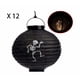 thumbnail image 1 of 12 PCS Linterna de Papel de Calabaza de Halloween Jack Lantern, para Fiesta de Halloween Bodas Jardín Dormitorio Bar Decoración Interior Exterior 20 * 22 cm Esqueleto, 1 of 5