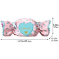 thumbnail image 3 of Yvsxxv 1Pc Blue Candy Design Y2K PU Leather Crossbody Shoulder Bag Daily Casual Use, 3 of 7